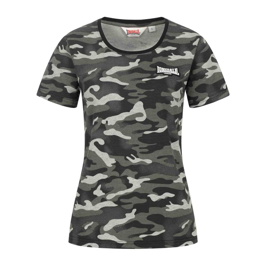 Lonsdale LONSDALE Shirt grijs / zwart / wit -