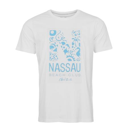 NASSAU Beach Club NASSAU Beach Club Shirt NB22014 blauw / wit