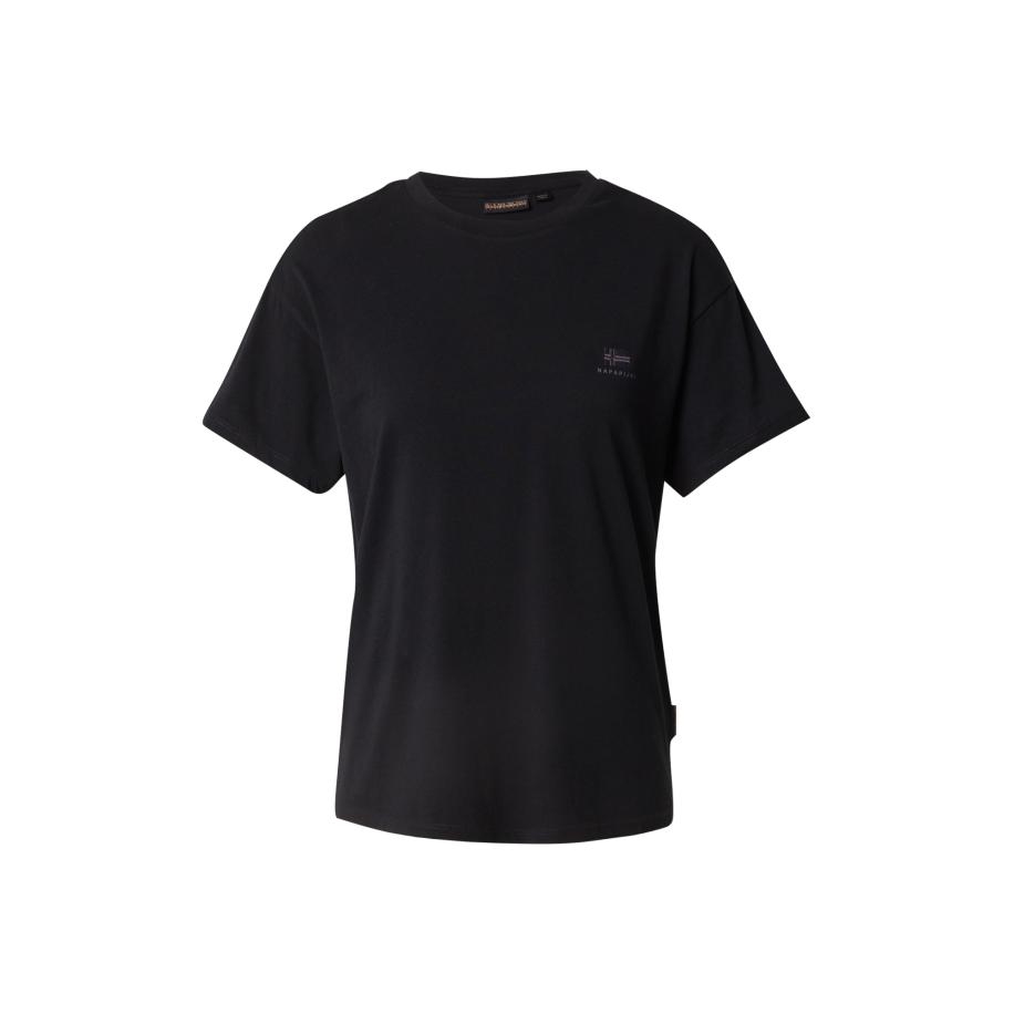 Napapijri NAPAPIJRI Shirt Nina lichtblauw / aardetinten / zwart -