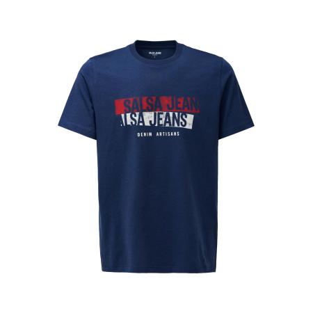 Salsa Salsa Jeans Shirt donkerblauw / rood / wit