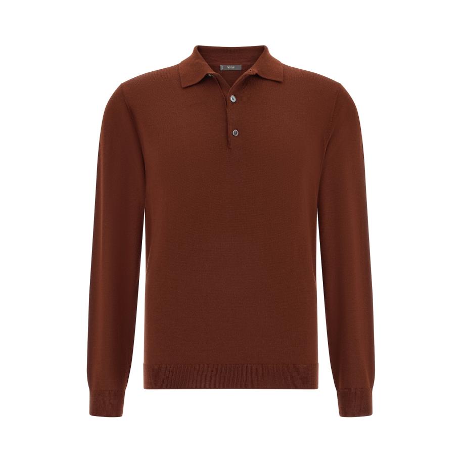 Boggi Milano Shirt bourgogne Rood