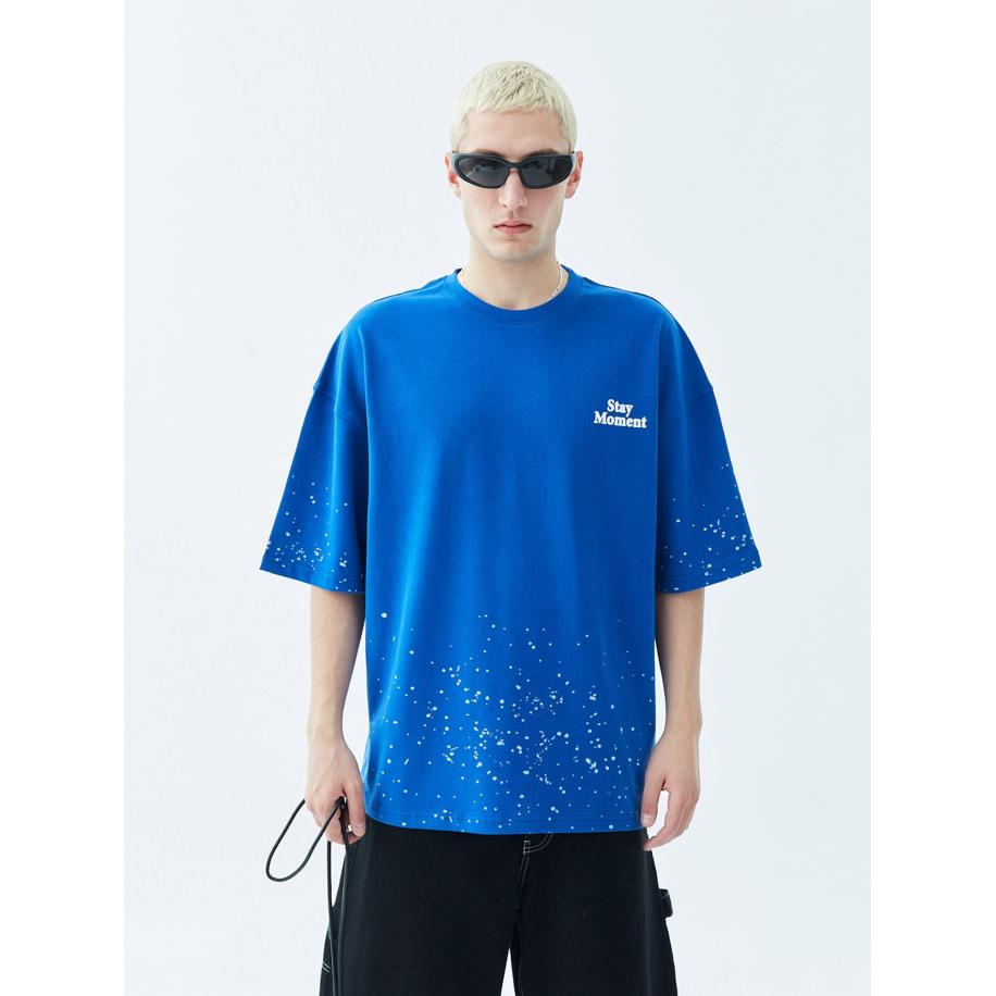 VAMOS CLO Shirt blauw / wit Blauw