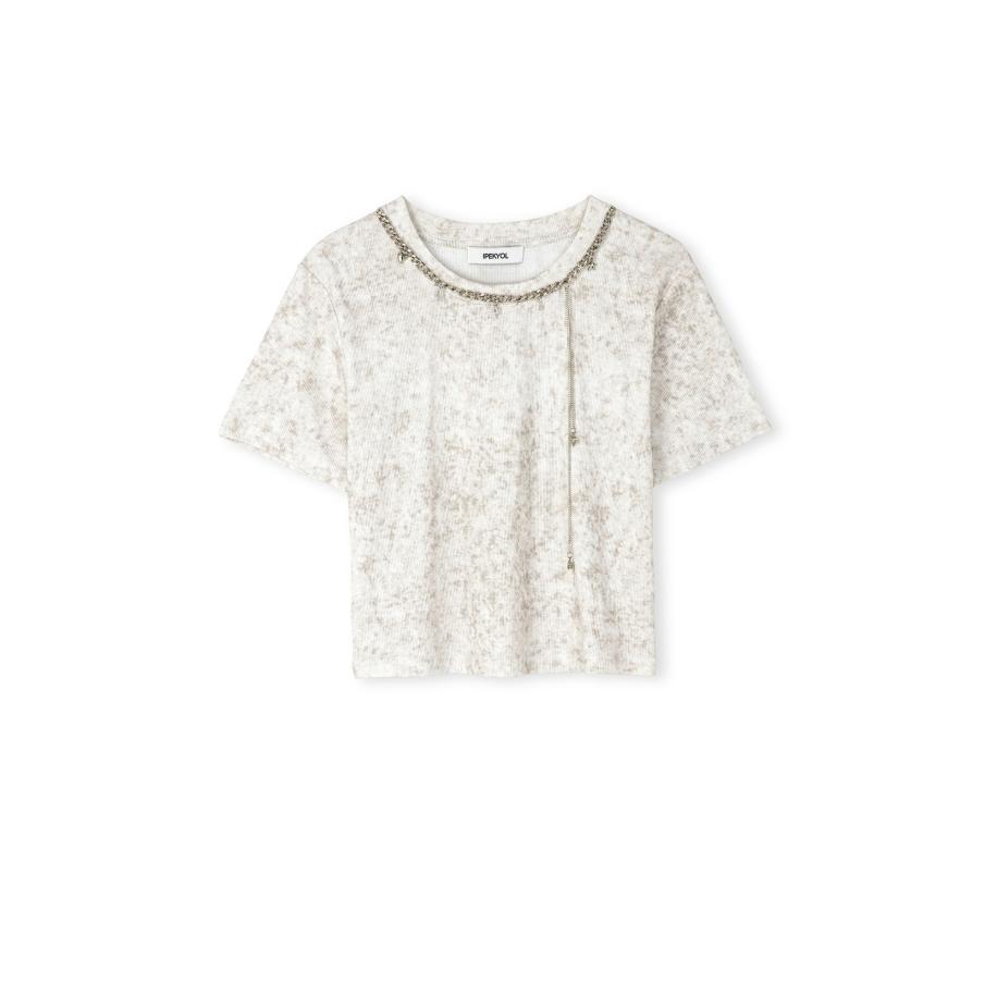 Ipekyol Ipekyol Shirt greige / wit -