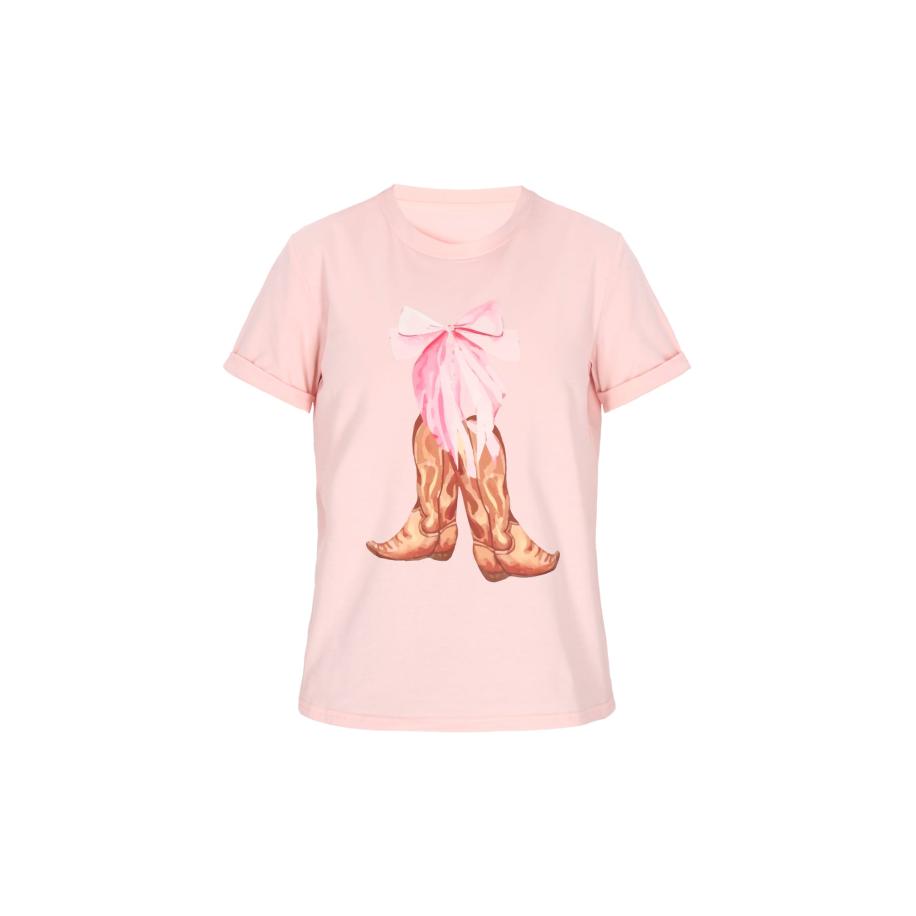 NALLY NALLY Shirt Fashion Look beige / bruin / pink / rosa -