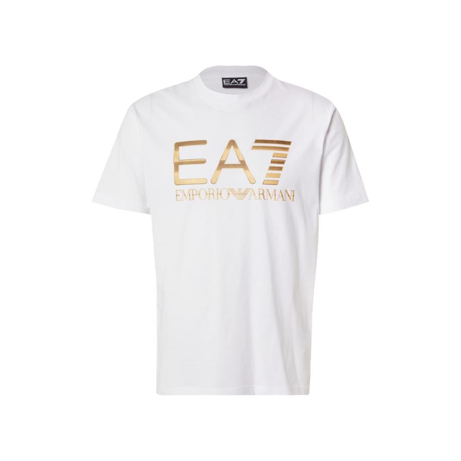 Emporio Armani EA7 Emporio Armani Shirt goud / wit -