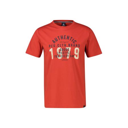 Lerros LERROS Shirt beige / blauw / rood