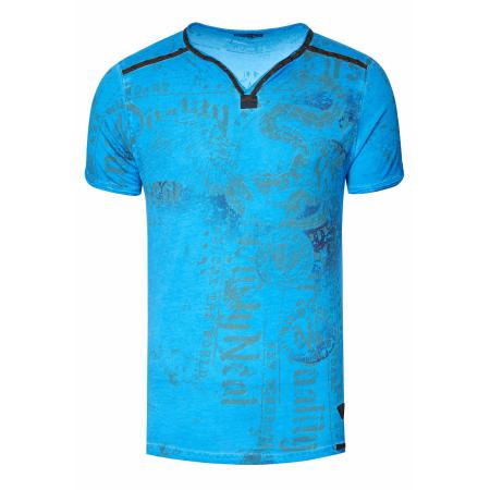 Rusty Neal Rusty Neal Shirt blauw