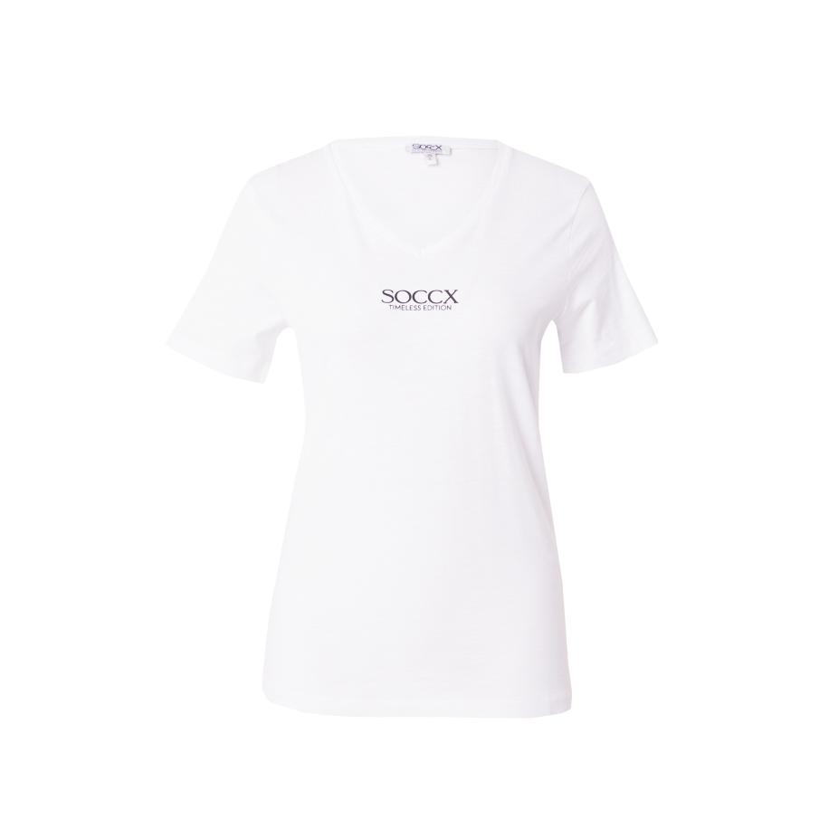 Soccx Soccx Shirt zwart / wit -