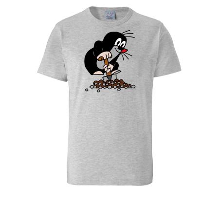 LOGOSHIRT Shirt Der kleine Maulwurf grijs