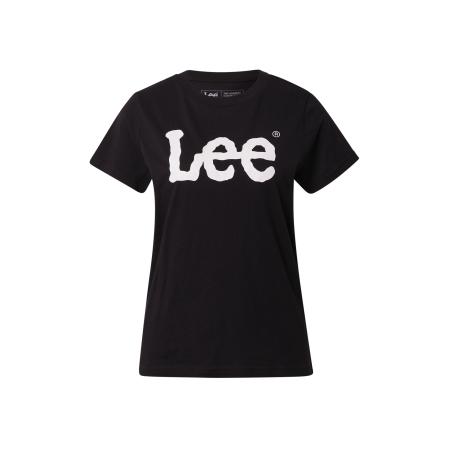 Lee Lee Shirt LOGO TEE zwart / wit