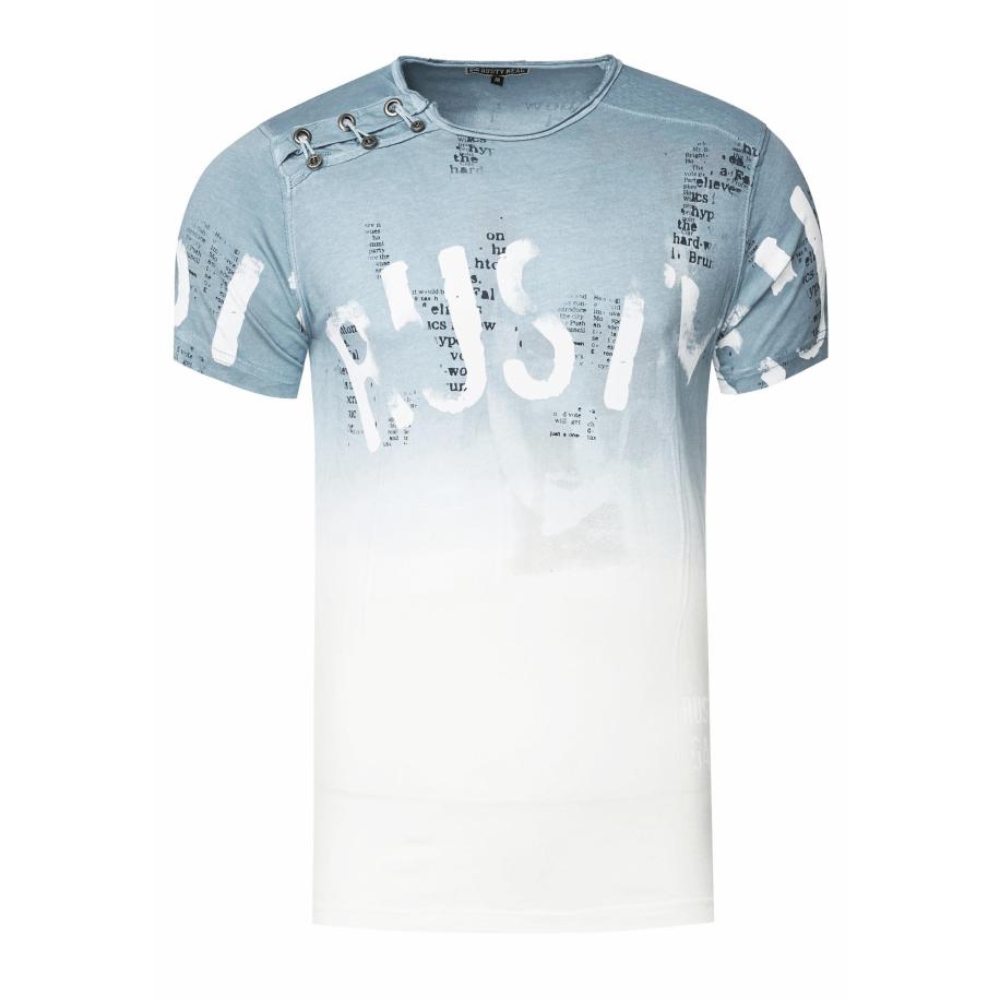 Rusty Neal Rusty Neal Shirt grijs -