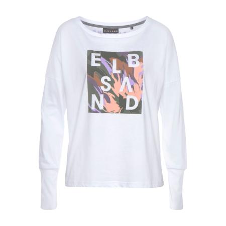 Elbsand Elbsand Shirt groen / lichtlila / zalm roze / wit