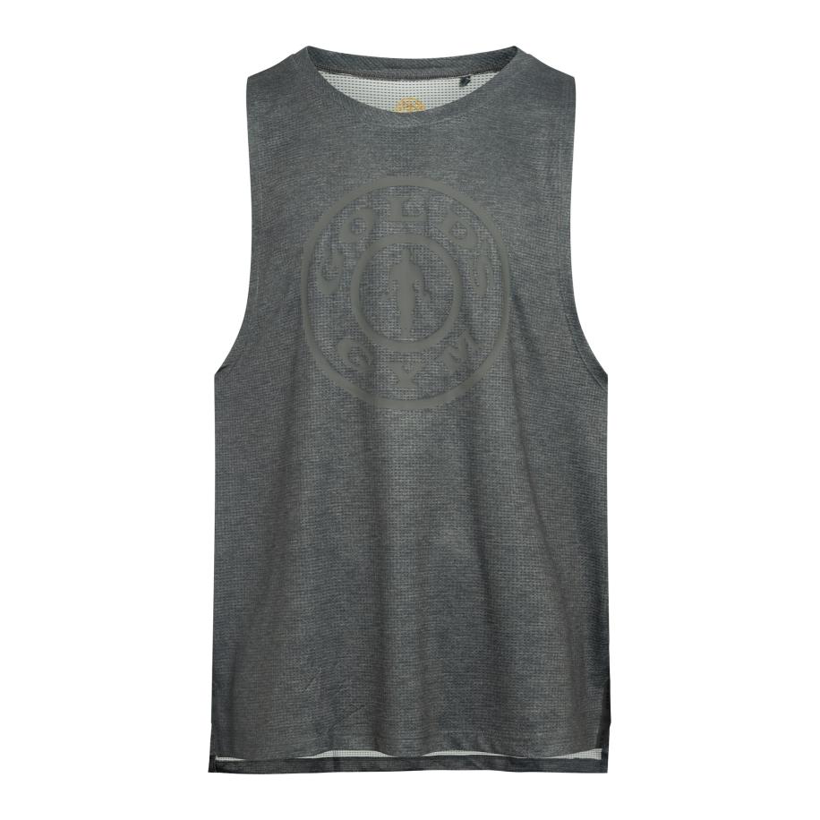 GOLD´S GYM APPAREL Shirt PIERCE grijs Grijs