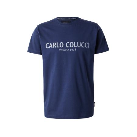 carlo colucci Carlo Colucci Shirt Di Comun navy / grijs