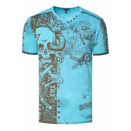 Rusty Neal Rusty Neal Shirt turquoise
