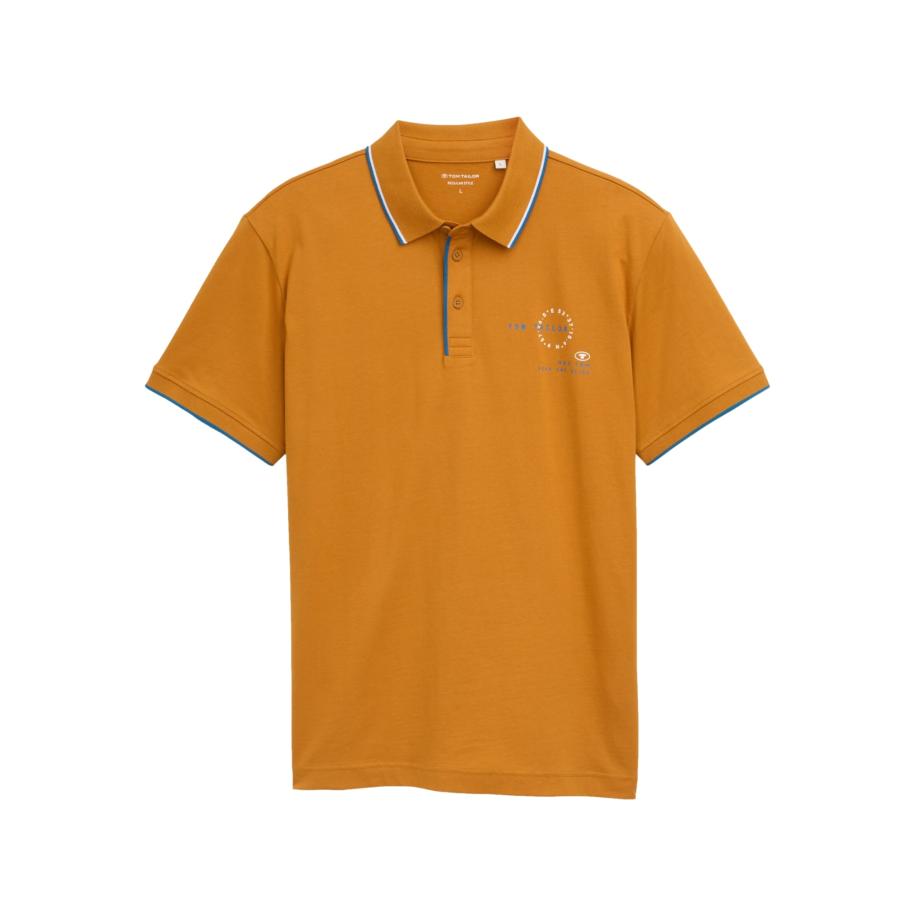 Tom Tailor TOM TAILOR Shirt blauw / bruin / wit -