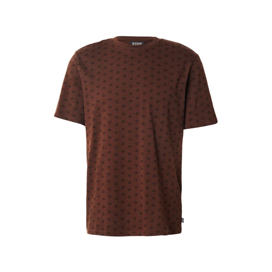 Scotch & Soda SCOTCH & SODA Shirt bruin / zwart -