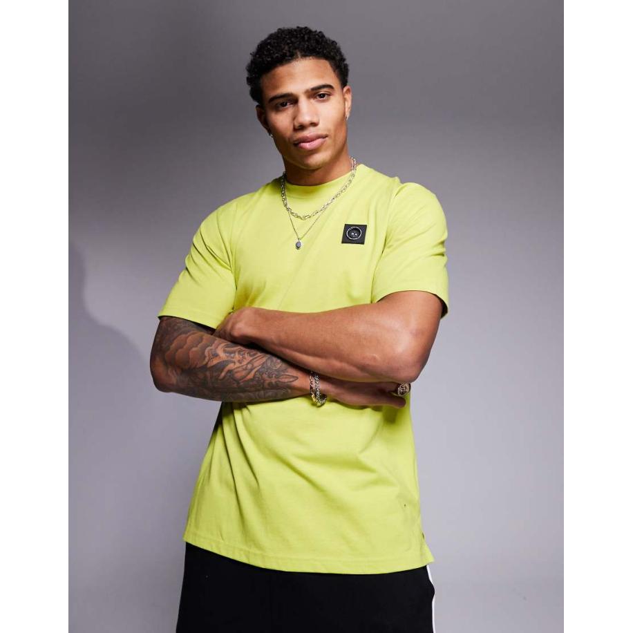 Marshall Artist - Siren - T-shirt in limoengroen Groen