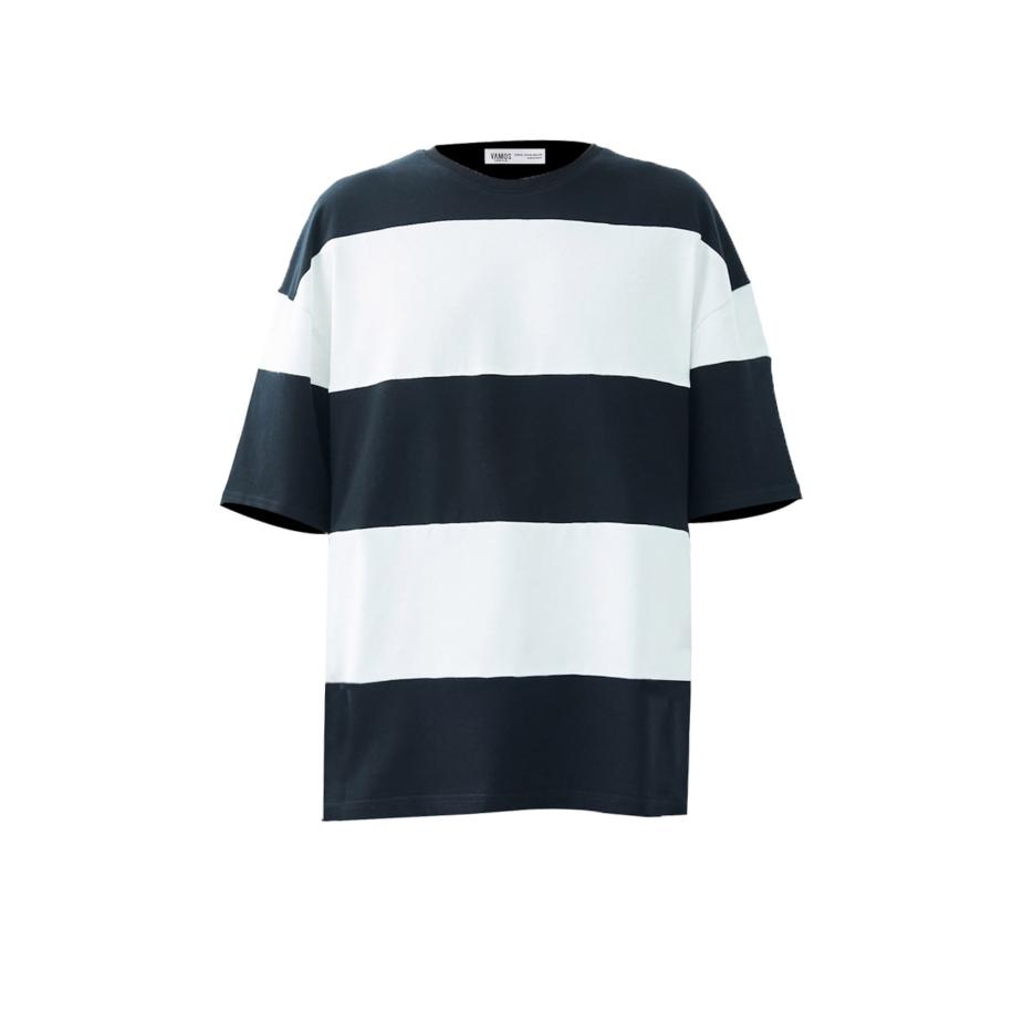 VAMOS CLO Shirt zwart / wit Multicolor