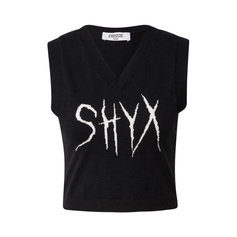 SHYX SHYX Shirt Kora zwart / wit -