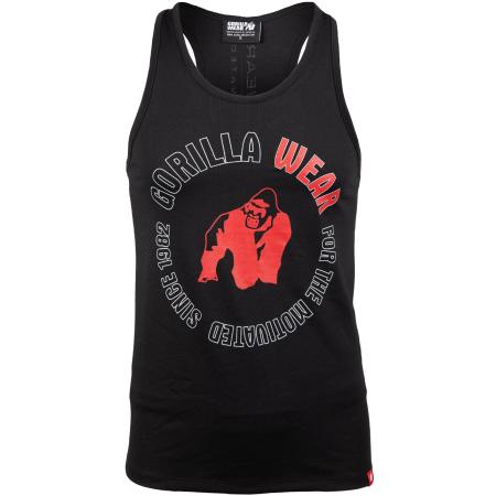 Gorilla Wear Gorilla Wear Shirt Lafeyette rood / zwart