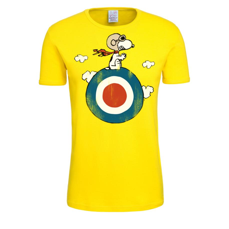 LOGOSHIRT Shirt Snoopy geel / spar / rood / wit Geel