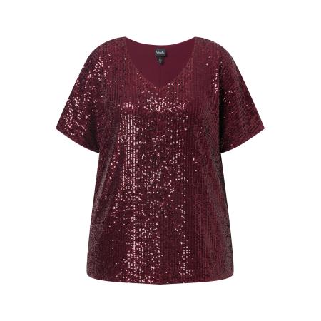 Ulla Popken Ulla Popken Shirt wijnrood