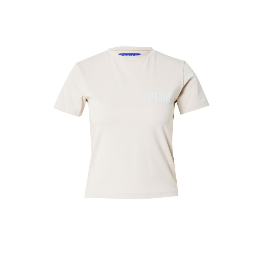 Pequs Pequs Shirt lichtbeige / wit -