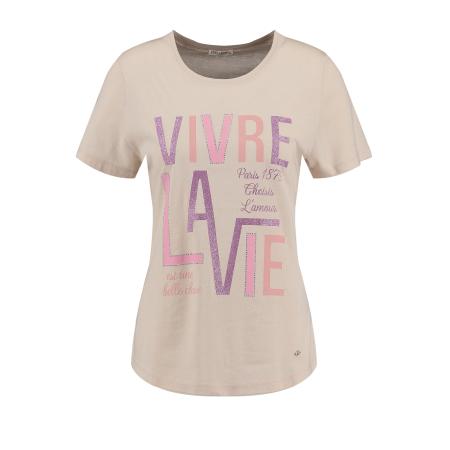 Key Largo Key Largo Shirt Lf Vie beige / lavendel / abrikoos / rosa