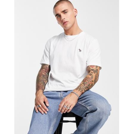 PS Paul Smith - Regular-fit T-shirt met logo in wit