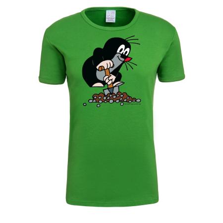 LOGOSHIRT Shirt Der kleine Maulwurf olijfgroen / gemengde kleuren