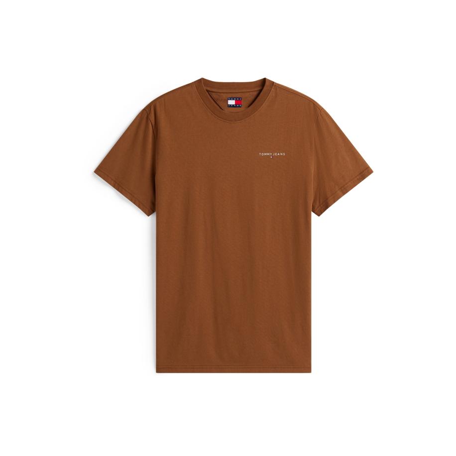 Tommy Jeans Tommy Jeans Shirt bruin / wit -