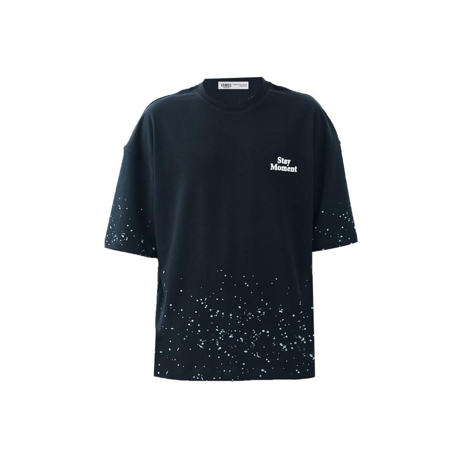 VAMOS CLO Shirt zwart / wit Zwart