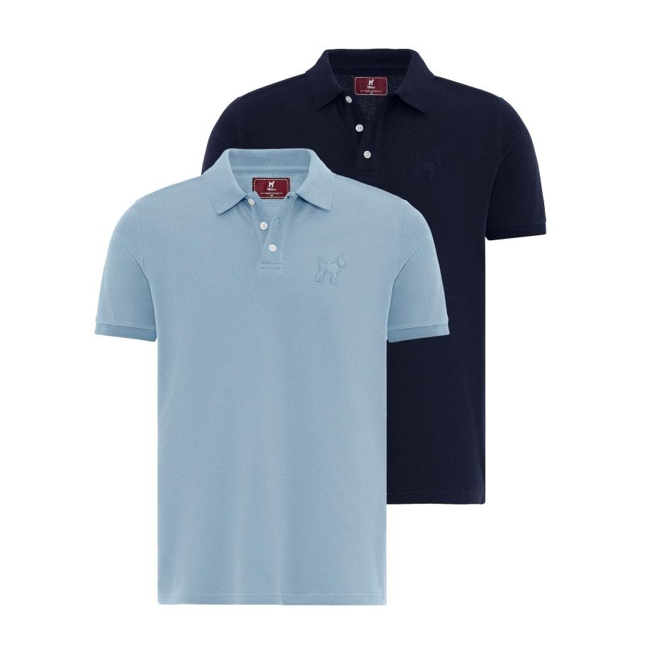 Williot Williot Shirt navy / smoky blue -