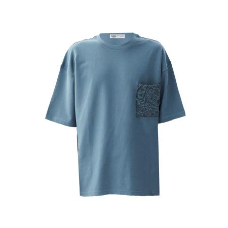 VAMOS CLO Shirt blauw / grijs