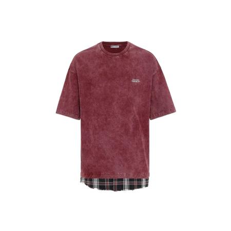 Dandalo Dandalo Shirt Jacky bourgogne / zwart / wit