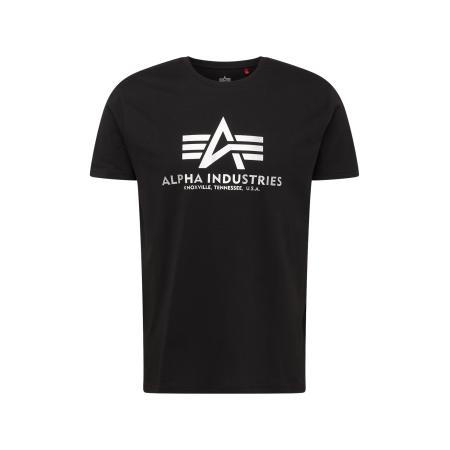 Alpha Industries ALPHA INDUSTRIES Shirt zwart / wit