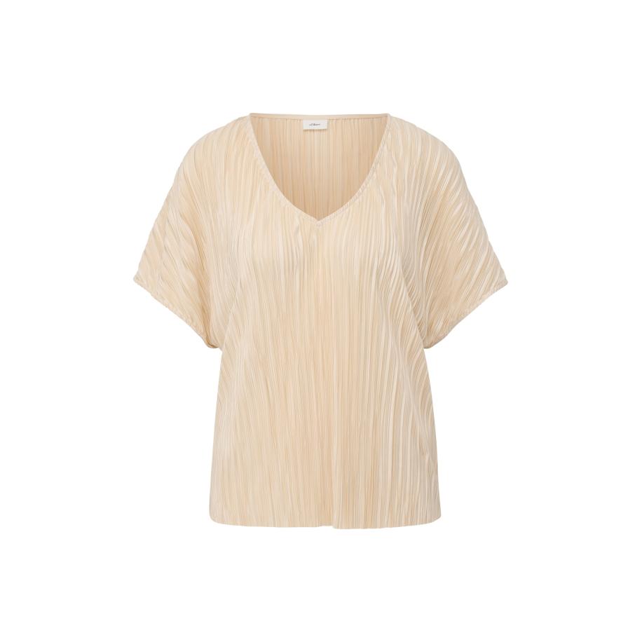 s.Oliver BLACK LABEL Shirt beige Bruin