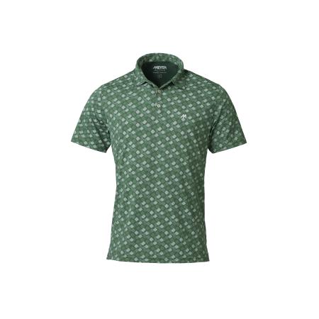 Meyer MEYER Shirt groen / wit