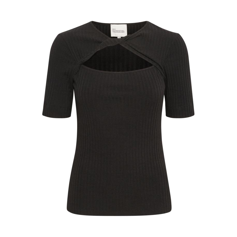 My Essential Wardrobe My Essential Wardrobe Shirt BustaMW zwart -