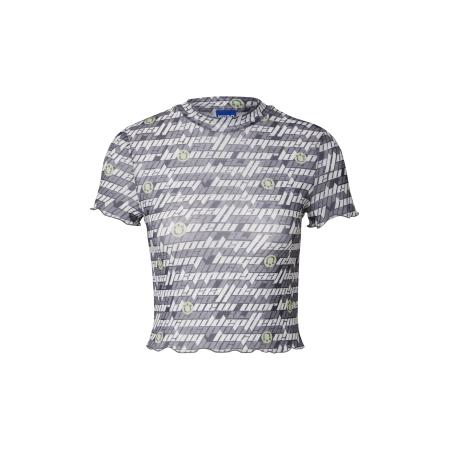 Hugo Boss HUGO Shirt Daleana_B citroen / zwart / wit