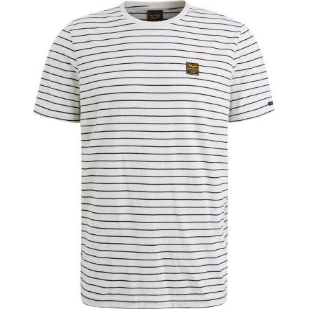 PME Legend Jersey T-Shirt Streep Wit