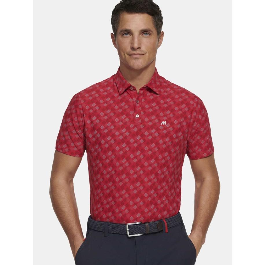 Meyer MEYER Shirt rood / wit -
