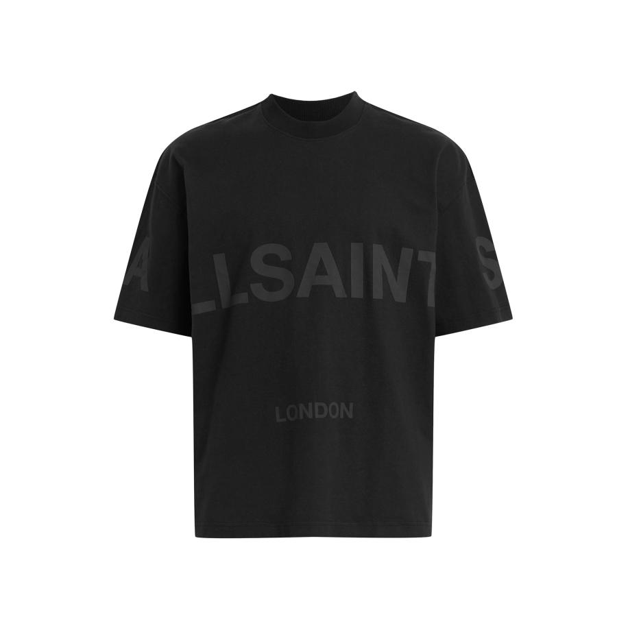 AllSaints AllSaints Shirt BIGGY donkergrijs / zwart -