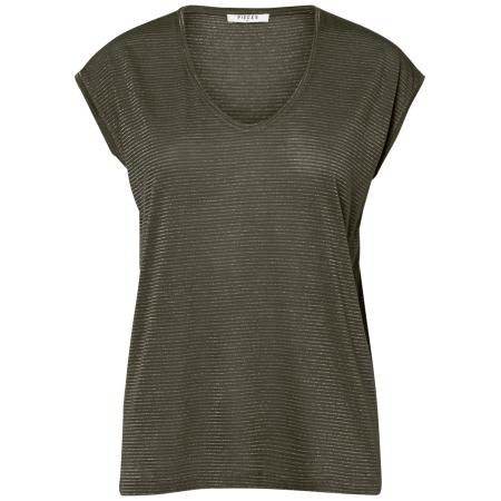 Pieces PIECES Shirt Billo goud / kaki