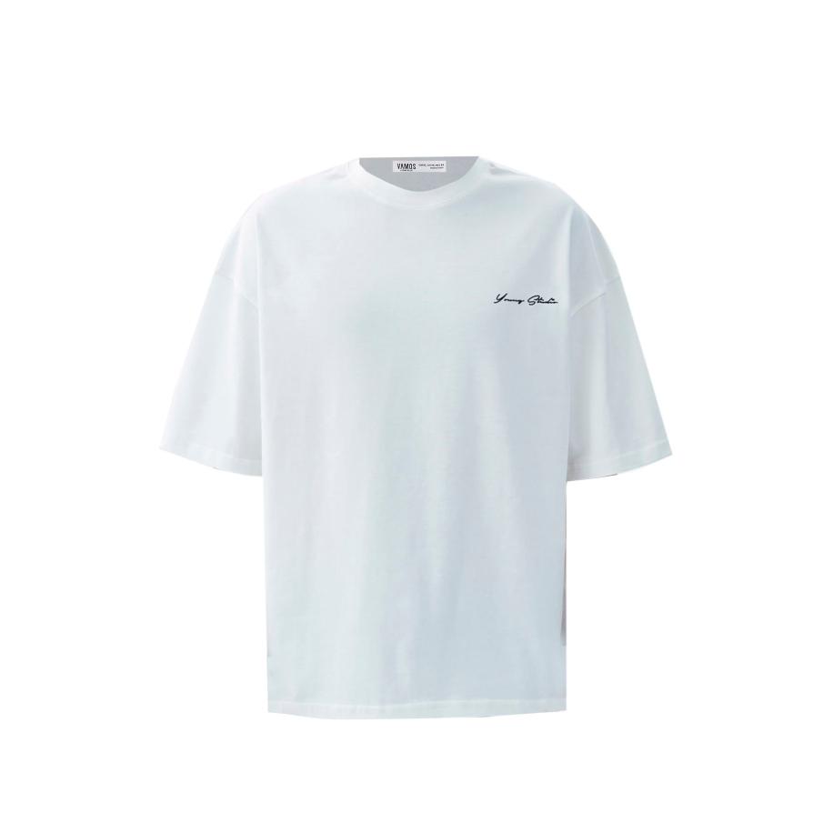 VAMOS CLO Shirt ecru / blauw / zwart Bruin