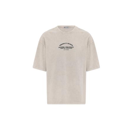 Dandalo Dandalo Shirt Jehuel stone grey / zwart