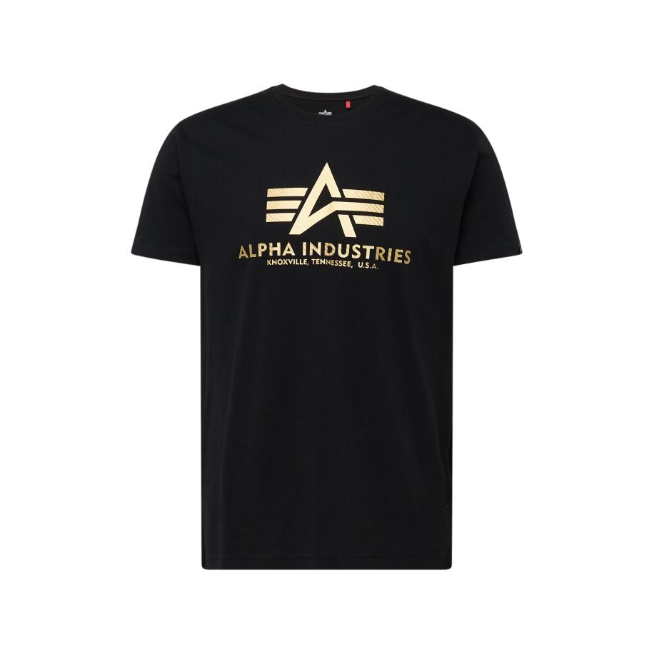 Alpha Industries ALPHA INDUSTRIES Shirt goud / zwart -