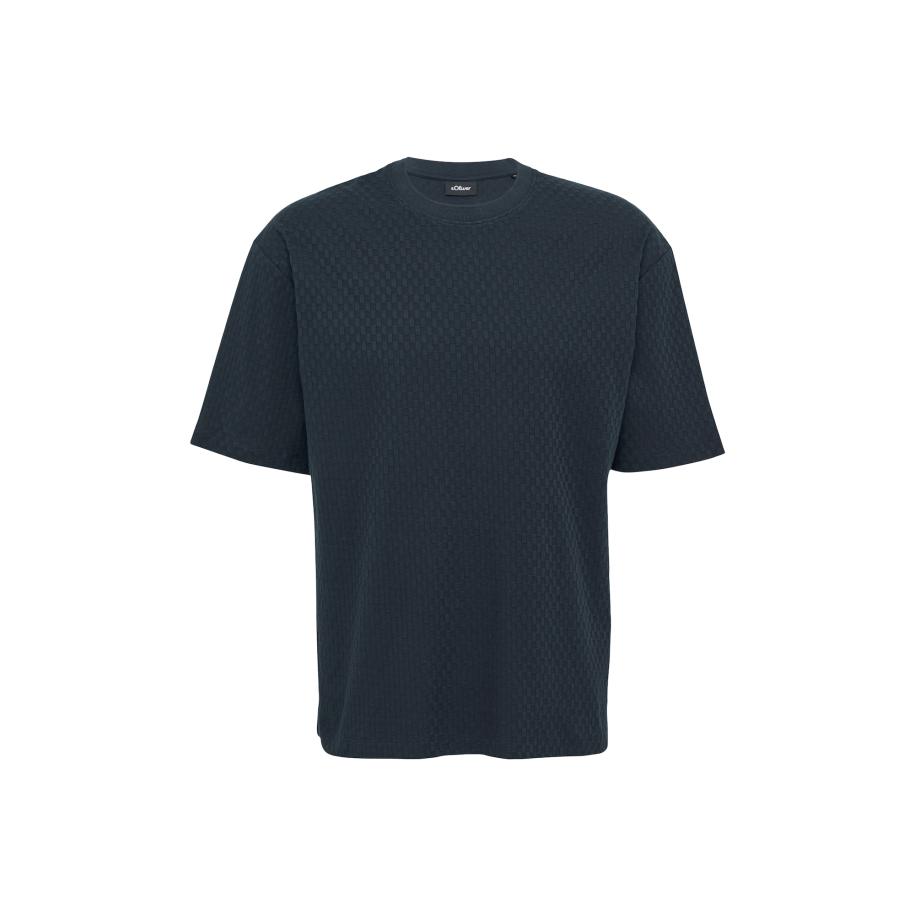 s.Oliver BLACK LABEL Shirt nachtblauw Blauw