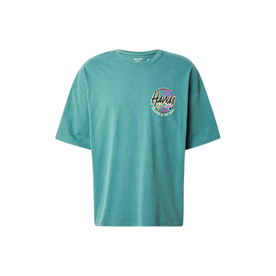 Hollister HOLLISTER Shirt lichtgeel / jade groen / pink / zwart -